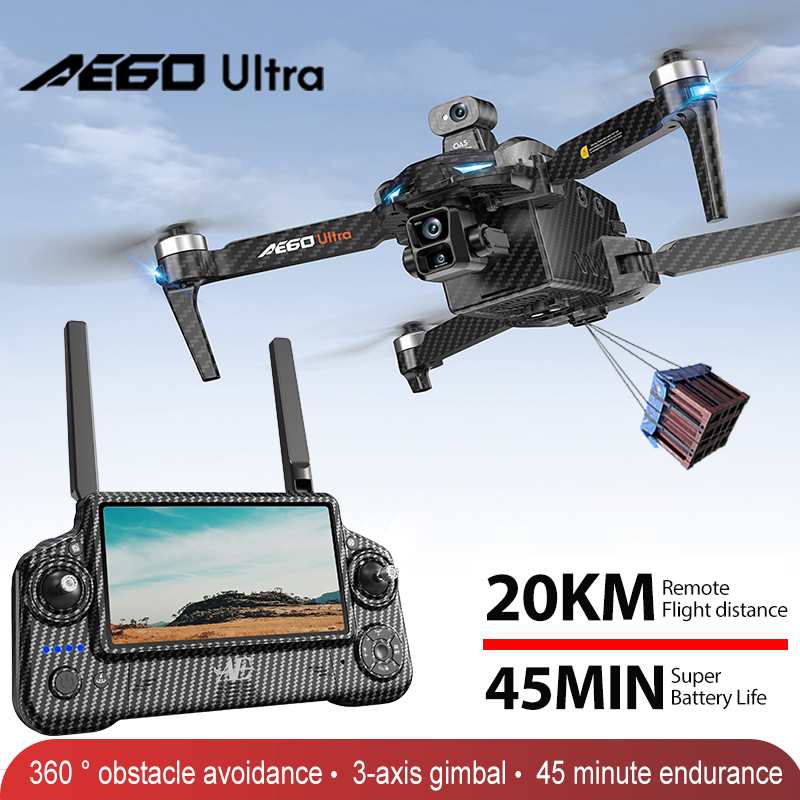 Drone Camera 4K - AE60 GPS Drone Professionelle 8K Kamera