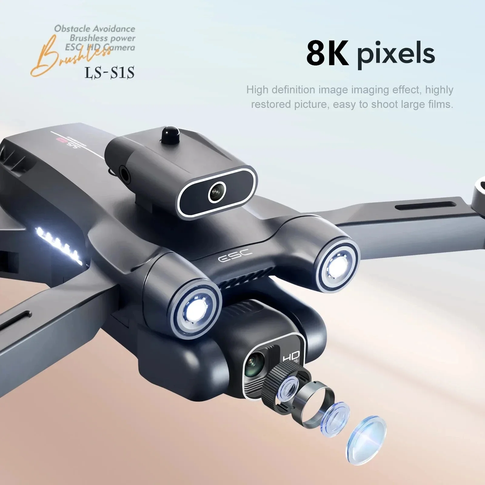 Neue s1s 5g gps drohnen kamera – Drone Camera Hd Bewertung und Preis