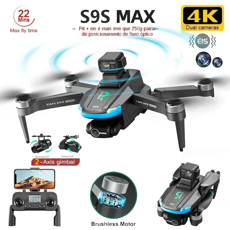 NEUE S9S MAX MINI Drone 4K 2-A – Drone Camera With Gimbal Bewertung und Preis